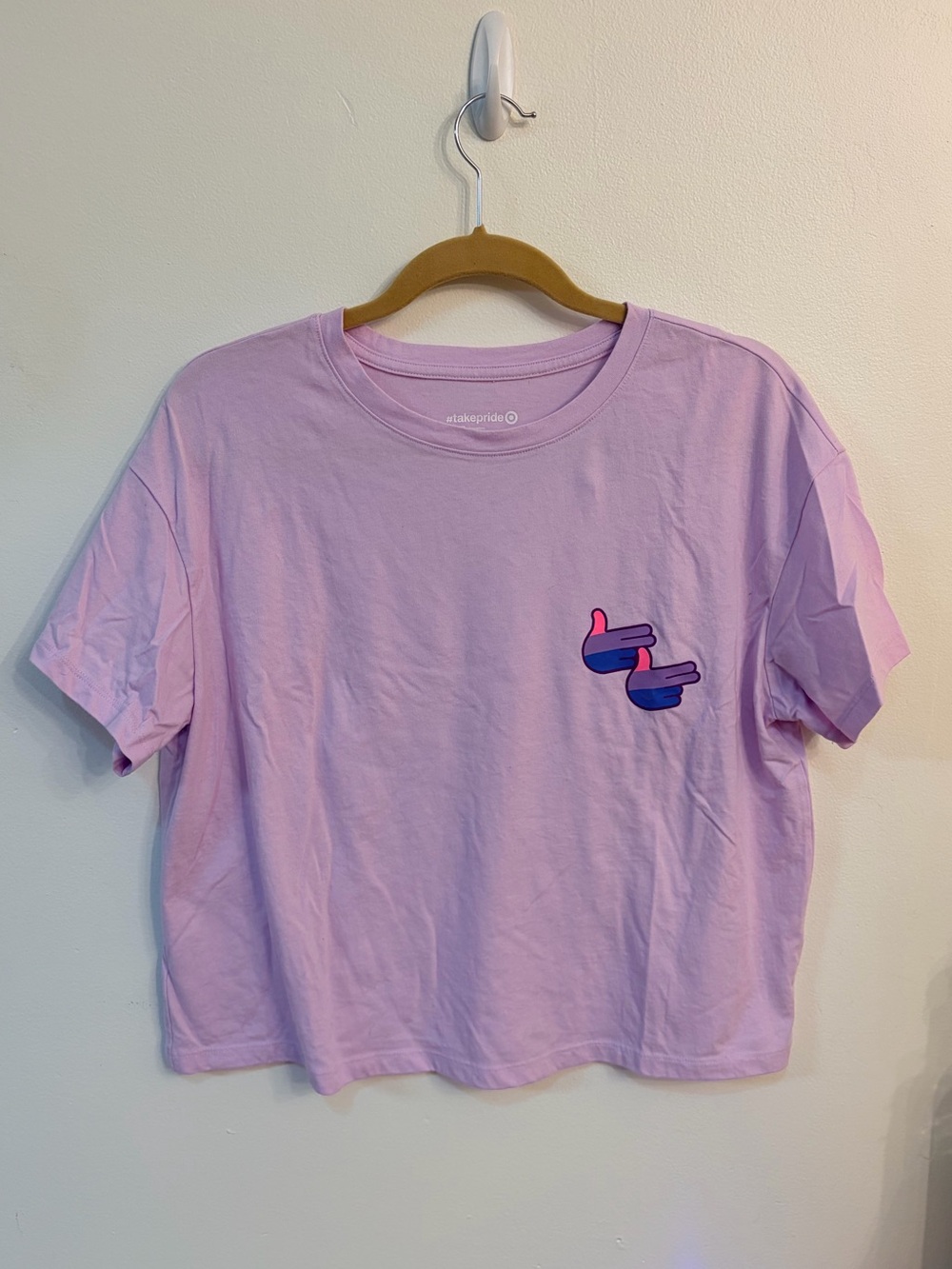 Pride graphic Crop Tee